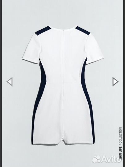 Комбинезон zara женский белый