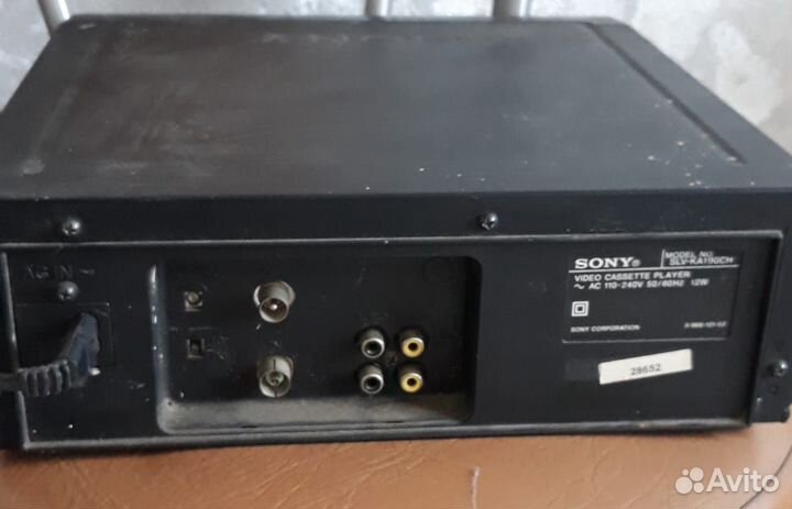 Видеомагнитофон sony