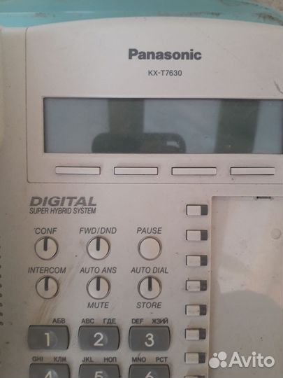 Телефон факс panasonic, 2шт