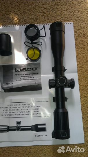 Продам прицел tasco ss10x42m