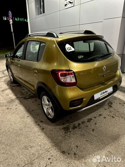 Renault Sandero Stepway 1.6 МТ, 2017, 98 000 км