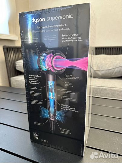Фен Dyson Supersonic HD15 (Black/Nickel)