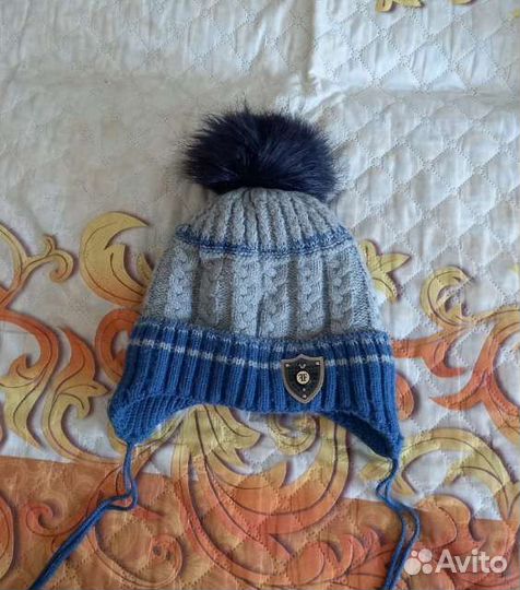 Шапка для мальчика 54 размер