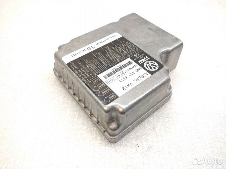 Блок управления подушками безопасности Volkswagen