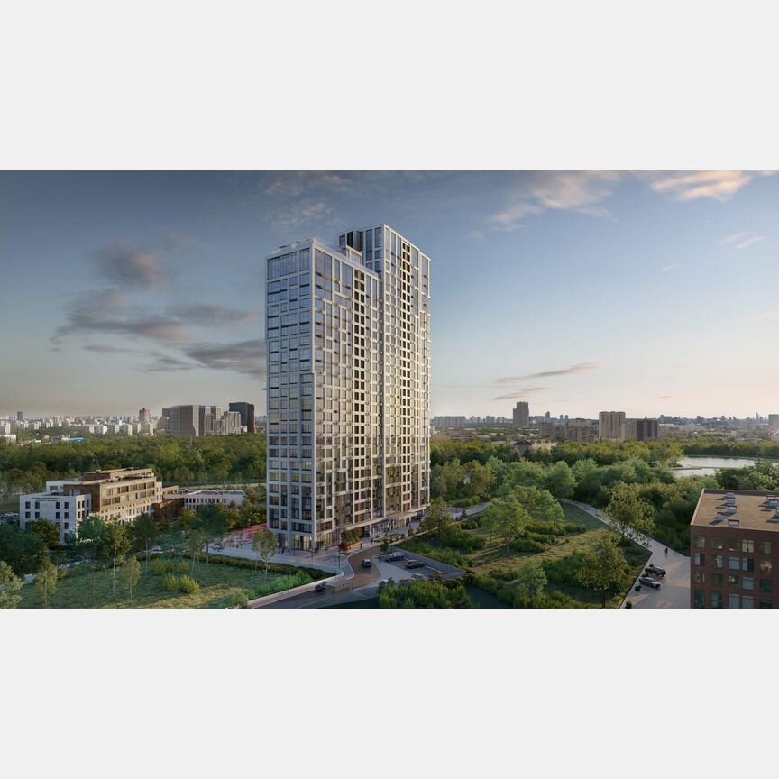 2-к. квартира, 48,3 м², 25/28 эт.