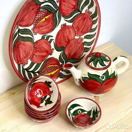 Керамический чайный набор 