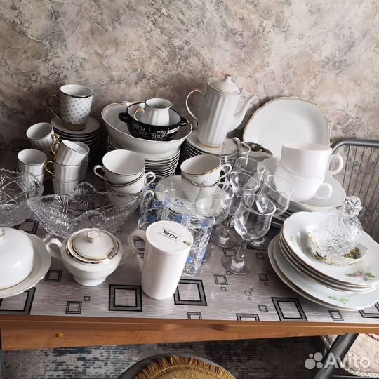 Набор столовой посуды СССР