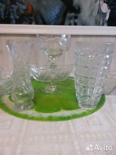 Хрусталь разный.ссср