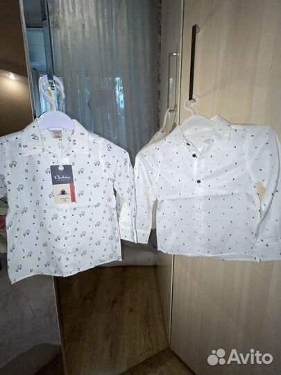 Рубашка на мальчика 98