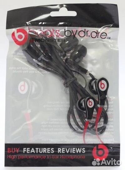 Наушники Beats by dr. dre tour monster (в блистере