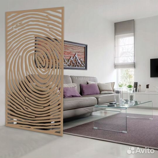 Резные перегородки для зонирования