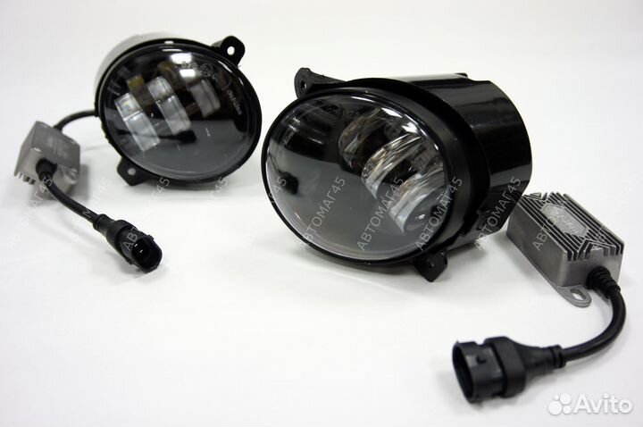 Птф туманки Led 60W 5 линз Калина Гранта Salman