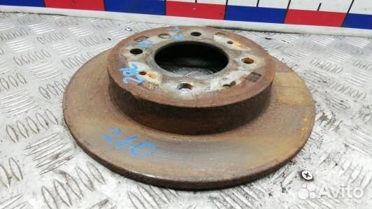 Диск тормозной задний KIA cerato 1 (2BL10LR02)