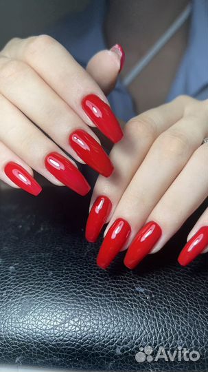 Шеллак, гель лак. Наращивание