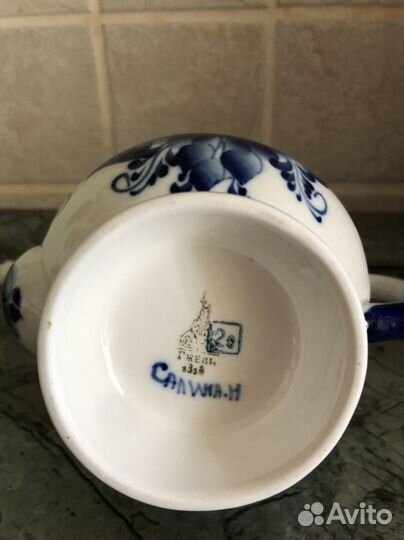 Чайник заварочный Гжель