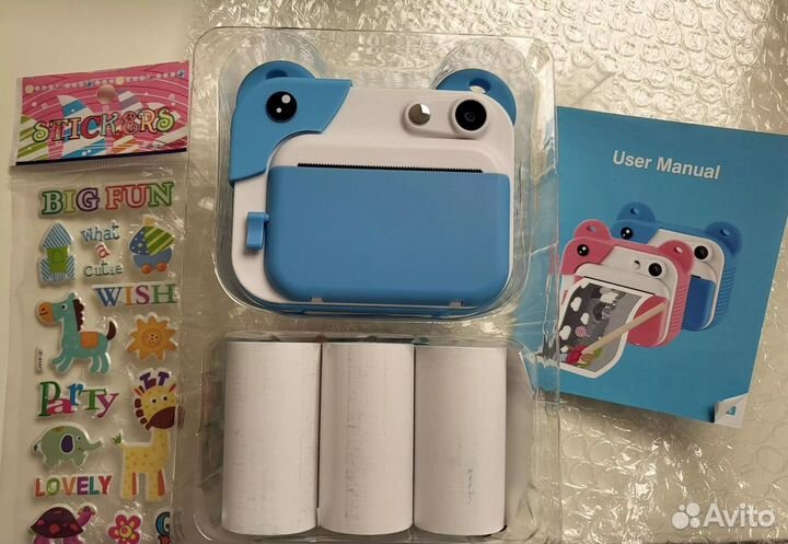 Детский фотоаппарат моментальной печати