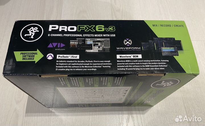 Новый Mackie ProFX6v3