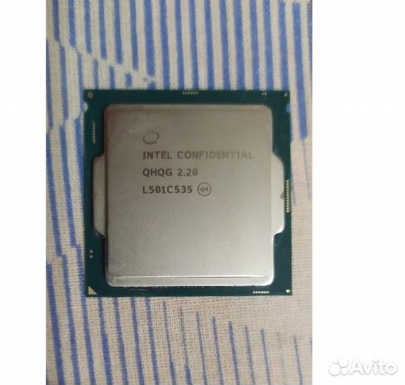 Intel i7 6400t qhqg L501 инженерный