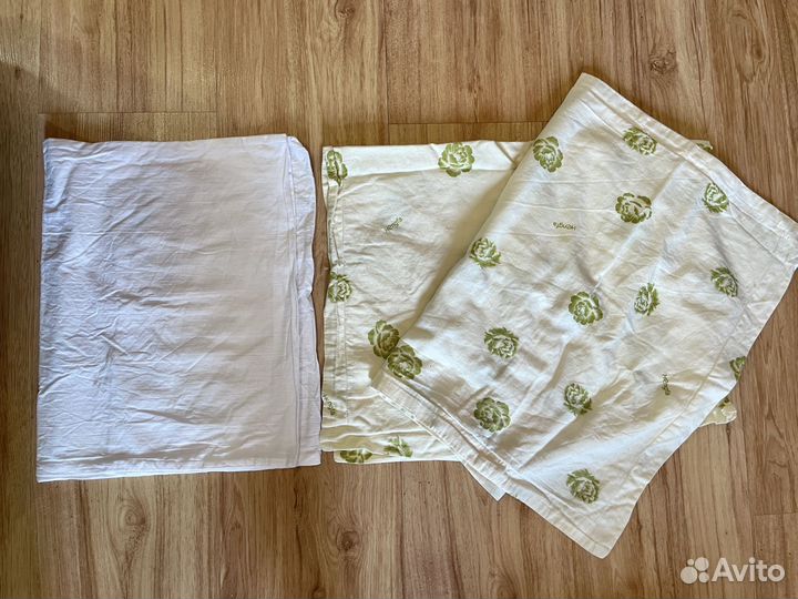 Постельное белье, плед, наволочки, простыни