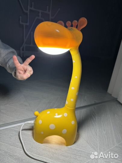 Лампа настольная жираф