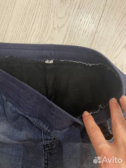 Джинсы Аcoola на флисе на плотного мальчика 158 р