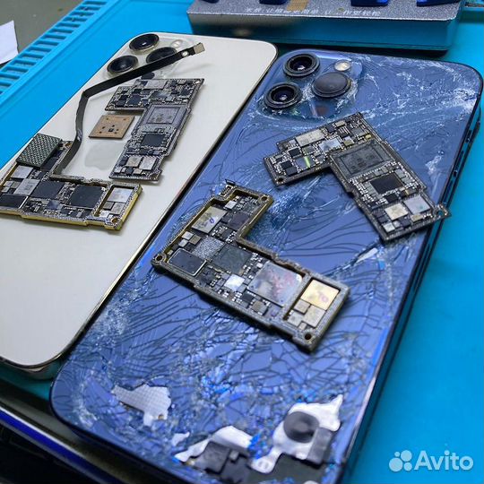 Ремонт сотовых телефонов iPhone Samsung Huawei