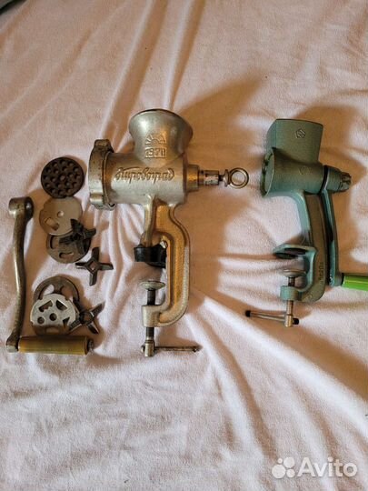 Мясорубка ручная бу, кофемолка продана