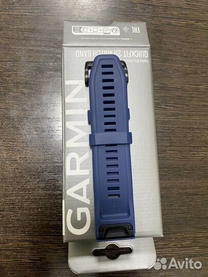 Garmin quickfit 26 captain blue silicone