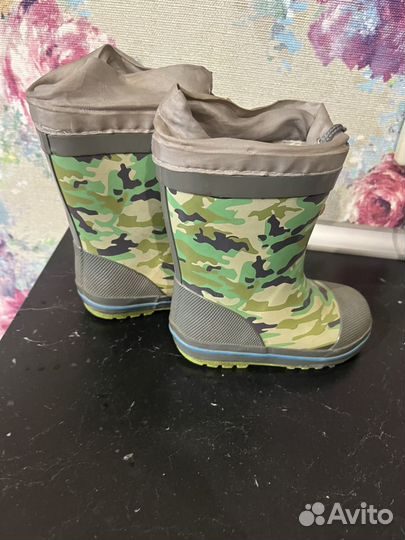 Сапоги зимние детские 23