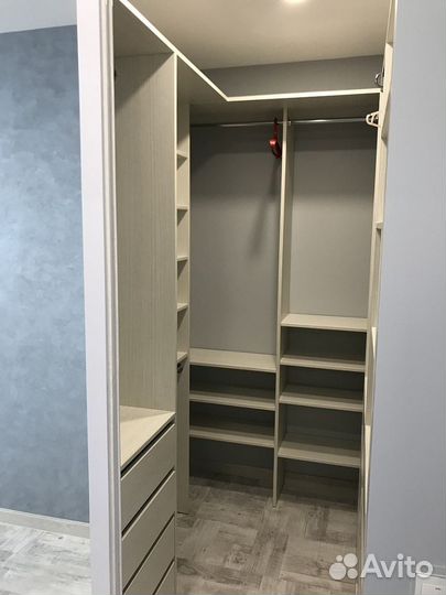 Гардеробная на заказ под ключ