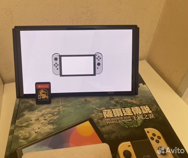 Nintendo switch oled zelda + MK 11
