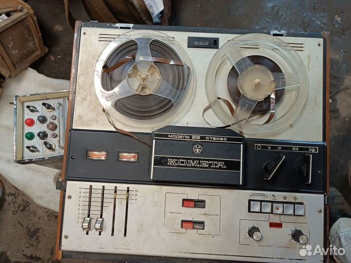 Катушечный магнитофон союз 110