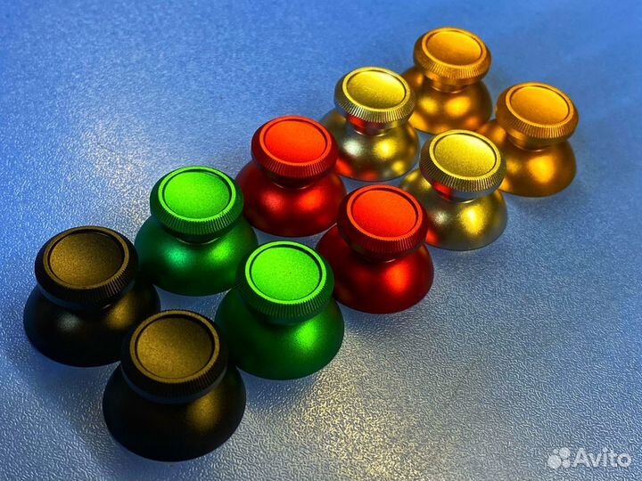 Металлические стики для Dualshock 4 (Зеленые)