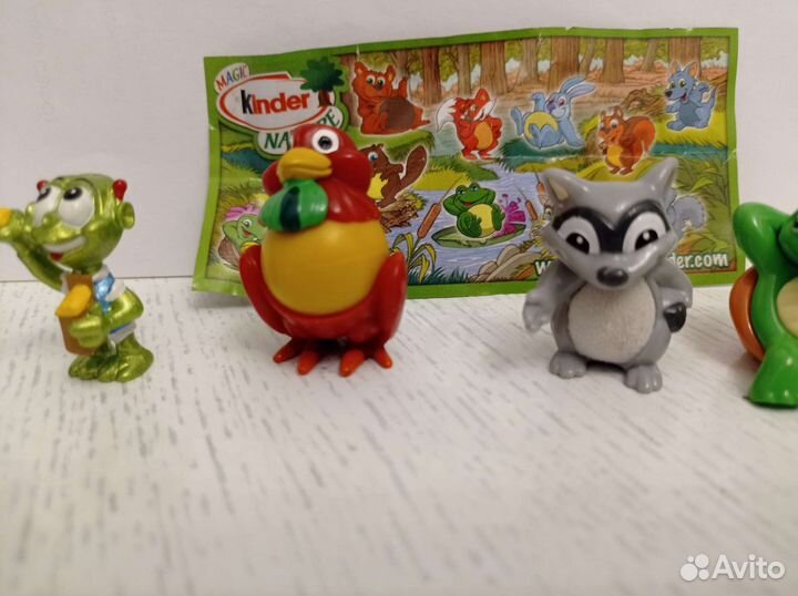 Игрушки Киндер 90х, цена за 7шт - 550 р