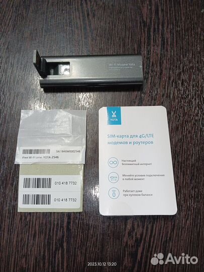 Wifi роутер 4g модем yota