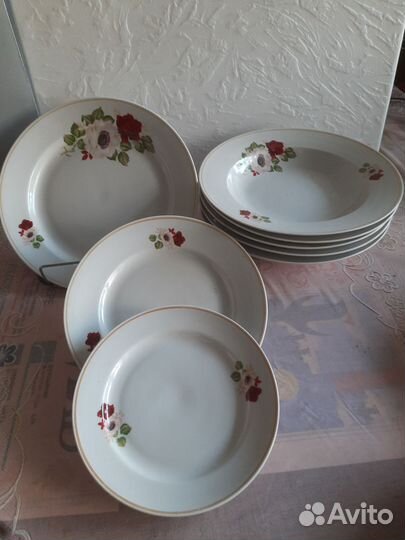 Столовый сервиз СССР Дулево