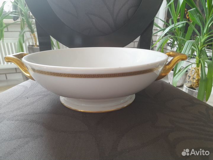 Старинное фарфоровое блюдо Thomas Bavaria