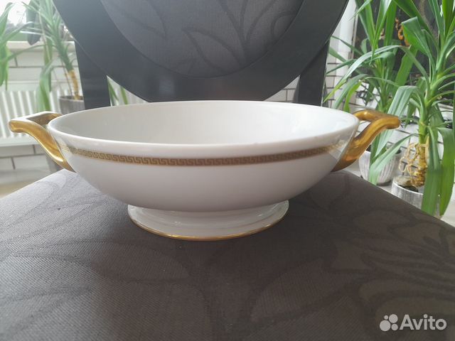 Старинное фарфоровое блюдо Thomas Bavaria