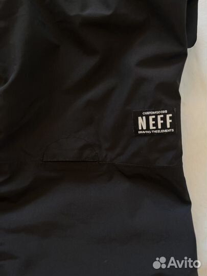Горнолыжные зимние штаны neff нейлон XL -50 р