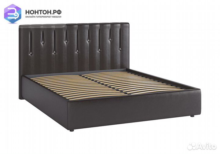 Кровать Кристи 1.6 м шоколад