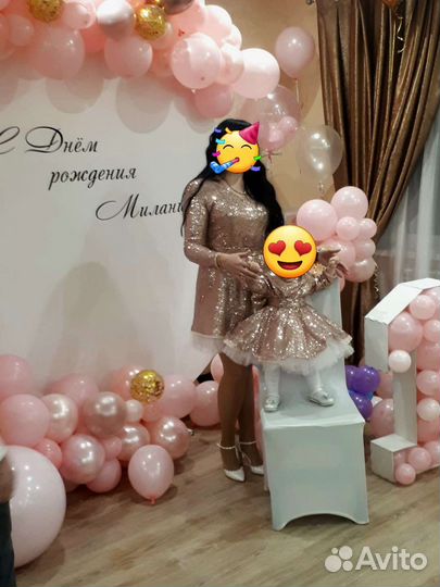 Платье для мамы и дочки