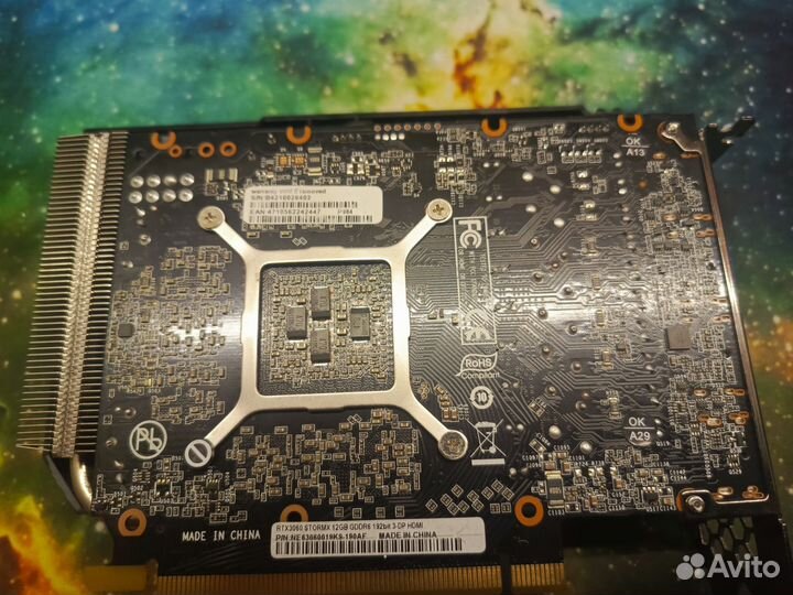 Видеокарта RTX 3060 12 гб