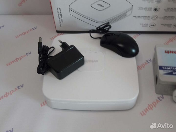 4 Камеры видеонаблюдения 4Мп регистратор Dahua