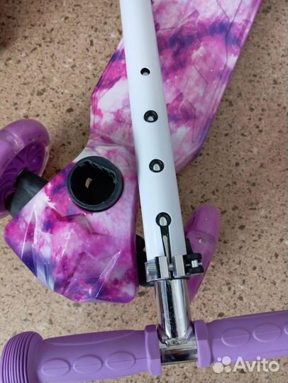 Самокат Scooter Maxi Micro принт Новые