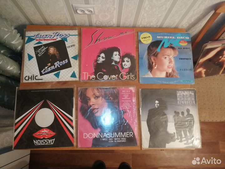 Пластинки виниловые импортные