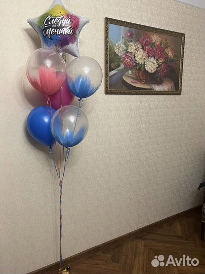 Воздушные шары с гелием шарики на праздник