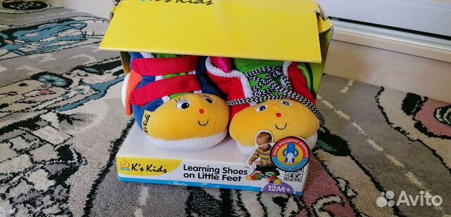 Развивающая игрушка Ботиночки