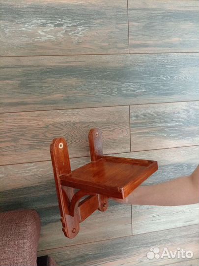 Полка деревянная