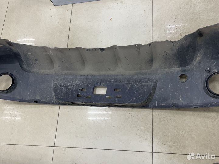 Юбка бампера задняя Kia Soul