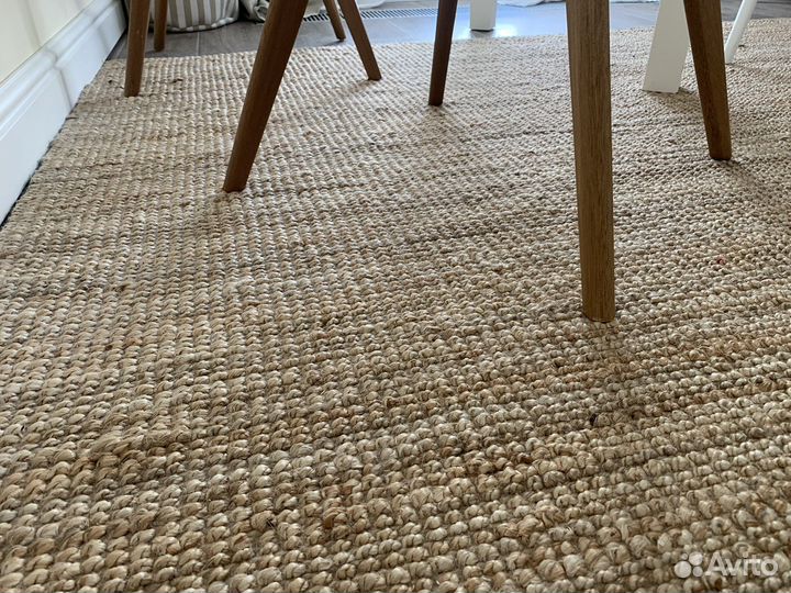 Ковер палас икеа Лохальс 160*230 джут